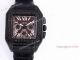 Cartier Santos Black Diamond White Dial 45mm Watch VK Chronograph (3)_th.jpg